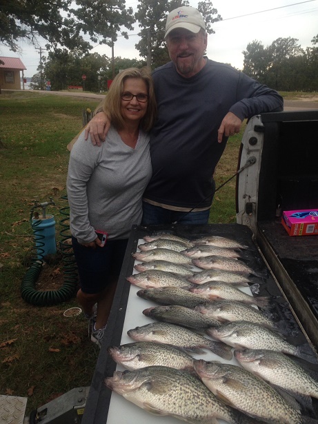 10-28-14 Kennett Keepers with BigCrappie guides Tx